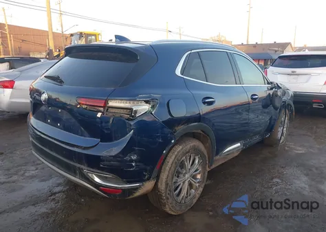 2022 Buick Envision Fwd Preferred from USA, damaged, VIN LRBAZLR41ND068887